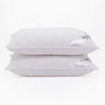 Duck Feather Pillows 4 Pack Hotel Quality (Standard Size) - Luxury Down Pillows - Image 6